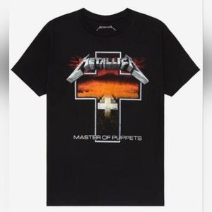 Metallica Puppets of the Masters Band Graphic Tshirt Men's Medium UNISEX